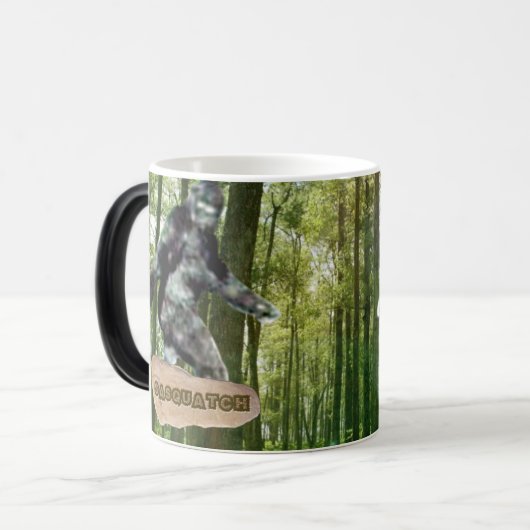Verschwindene Sasquatch Tasse (Vorderseite Links)
