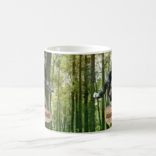 Verschwindene Sasquatch Tasse (Mittel)