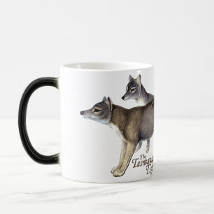 Verschwindene tasmanische Tiger-Tasse Verwandlungstasse