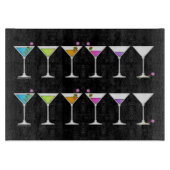 Verschwindenes Martini-Glasschneiden-Brett Schneidebrett (Vorderseite)