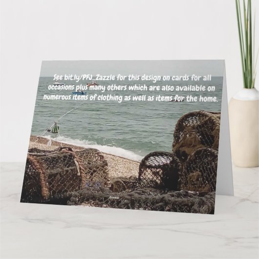 Verschwindet...... Fischerei. Karte (Rückseite)