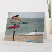 Verschwindet...... Fischerei. Karte (Vorderseite)