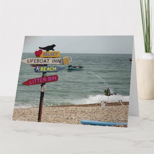 Verschwindet...... Fischerei. Karte (Vorderseite)