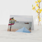 Verschwindet...... Fischerei. Karte (Gelbe Blume)