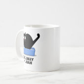 Verschwindet von den Menschen, die Niedliche schwa Kaffeetasse (Vorderseite Links)