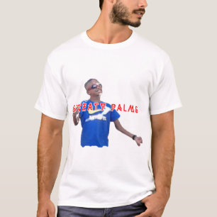 Verschwitzte Palmen-Shirtmänner T-Shirt