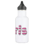 verschwommene Mädchen Trinkflasche (Rechts)