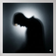 verschwommene Silhouette