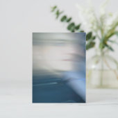 verschwommenes Sehen Postkarte (Stehend Vorderseite)