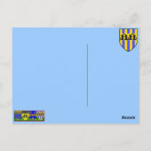 verschwommenes Sehen Postkarte (Rückseite)