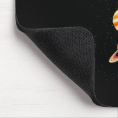 Verschwörung auf der flachen Erde - Sonnensysteme Mousepad (Ecke)
