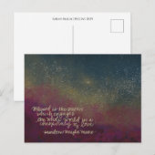 Verschwörung der Liebe Feiertagspostkarte (Vorne/Hinten)