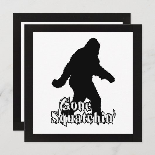 Verschwörung Einladung (Vorne/Hinten)