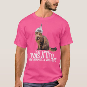 Verschwörung Katze Ufo Verschwörung Theoretische A T-Shirt