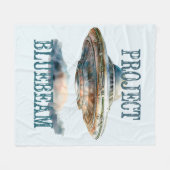 Verschwörung UFO Fleece Blanket (Vorderseite (Horizontal))