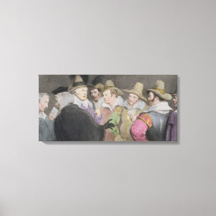 Verschwörung, zum des Parlaments zu sprengen, (HB Leinwanddruck