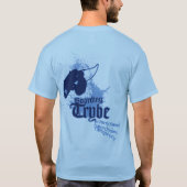 Verschwörungs-Band-surfende Grafik T-Shirt (Rückseite)