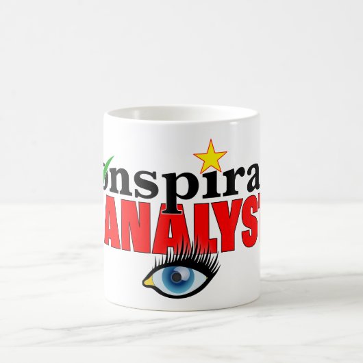 Verschwörungsanalytiker Kaffeetasse (Mittel)
