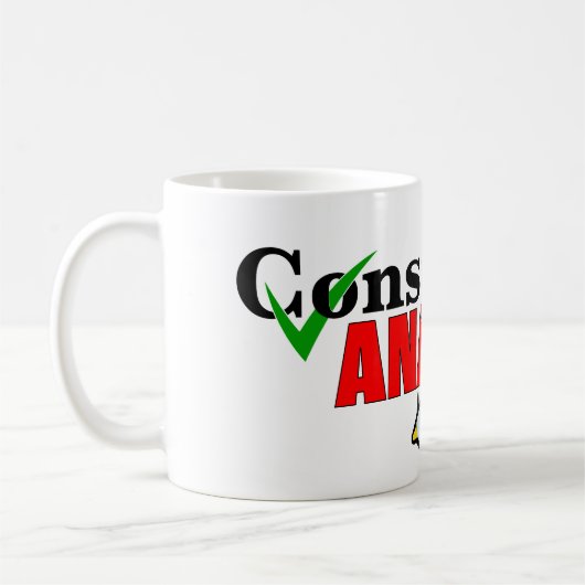 Verschwörungsanalytiker Kaffeetasse (Links)