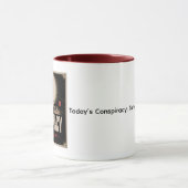 Verschwörungsradio-Kaffeetasse Tasse (Zentrum)