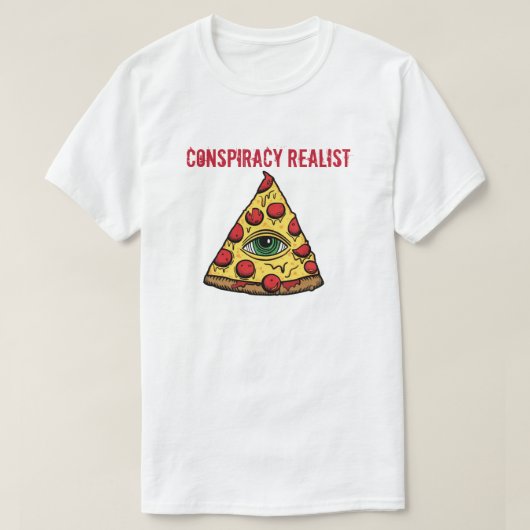 Verschwörungsrealist T-Shirt (Design vorne)
