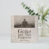 Verschwunden, aber nicht vergessen - Vintag (Stehend Vorderseite)