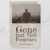 Verschwunden, aber nicht vergessen - Vintag (Vorne/Hinten)