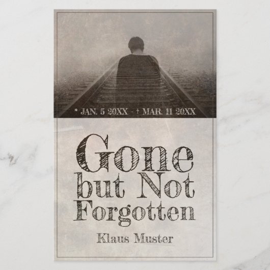 Verschwunden, aber nicht vergessen - Vintag (Vorderseite)