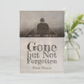 Verschwunden, aber nicht vergessen - Vintag (Stehend Vorderseite)