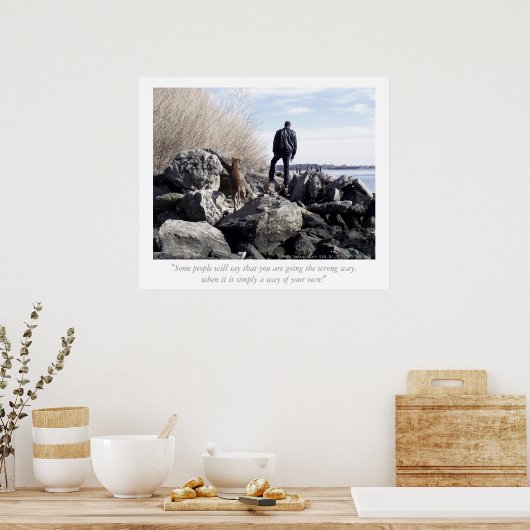 verschwunden, aber nie vergessen poster (Küche)