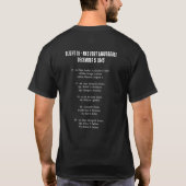 Verschwunden: Flug 19 T-Shirt (Rückseite)