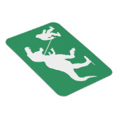 Verschwunden Squatchin mit T-rex Magnet (Rechte Seite)