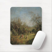 Verschwundener Friedhof in Goisern Mousepad (Mit Mouse)