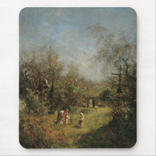 Verschwundener Friedhof in Goisern Mousepad