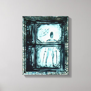 Verschwundener Mensch II Leinwanddruck