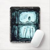 Verschwundener Mensch II Mousepad (Mit Mouse)