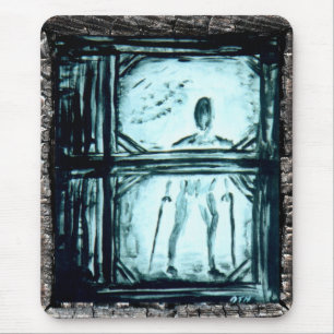Verschwundener Mensch II Mousepad