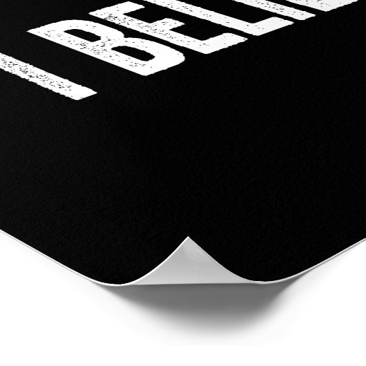 Verschwundener Squatchin (Distressed) Squatch in d Poster (Ecke)