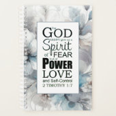 Verse der christlichen Bibel Planer (Vorderseite)