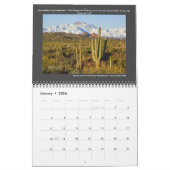 Verse der Landschaftlichen Fotografie in Arizona v Kalender (Jan 2026)