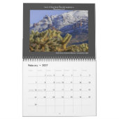 Verse der Landschaftlichen Fotografie in Arizona v Kalender (Feb 2027)