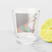 Verse in ihrem Schussglas Schnapsglas (Rückseite)