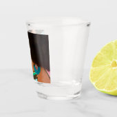 Verse in ihrem Schussglas Schnapsglas (Rechts)