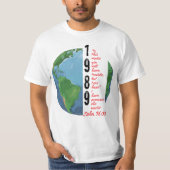 Verse Jhon 16:33 T-Shirt (Vorderseite)