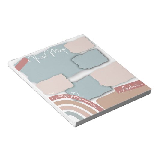 Verse Map Notepad Notizblock (angewinkelt)