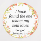 Verse Stickers Etiketten (Design 2)