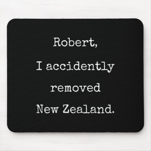 Versehentlich Entfernt Nz - Lustig Marcus Vr Chat  Mousepad (Vorne)