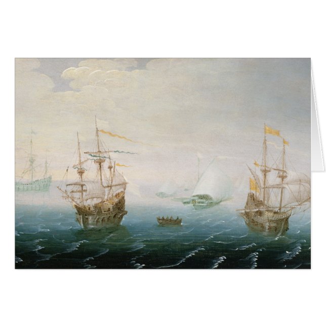 Versenden auf stürmischen Meeren (Vorderseite (Horizontal))
