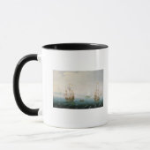 Versenden auf stürmischen Meeren Tasse (Links)