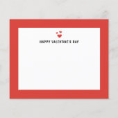 Versenden der Liebe Calligraphy Dove Valentine's D (Rückseite)